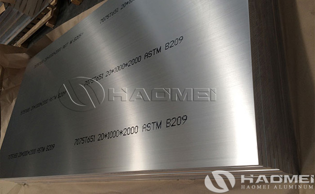 7075 t651 aluminum plate