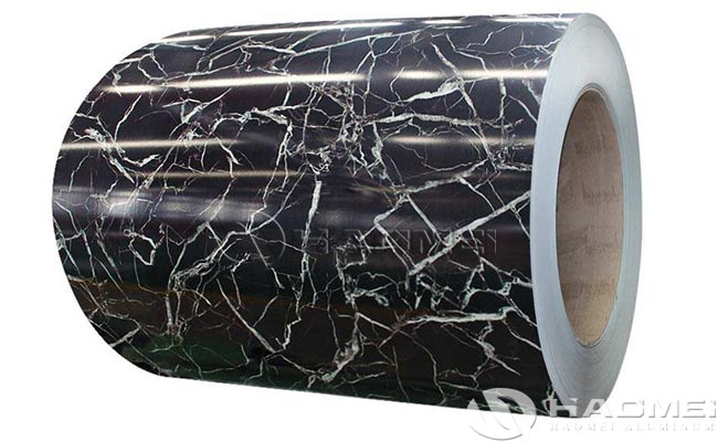 marble stone grain aluminum coil