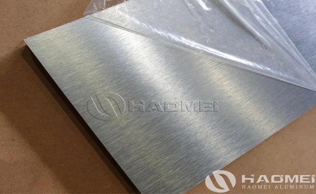 brush finish aluminum sheet