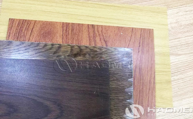 timber look aluminum sheets