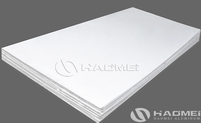 white powder coated aluminum sheet