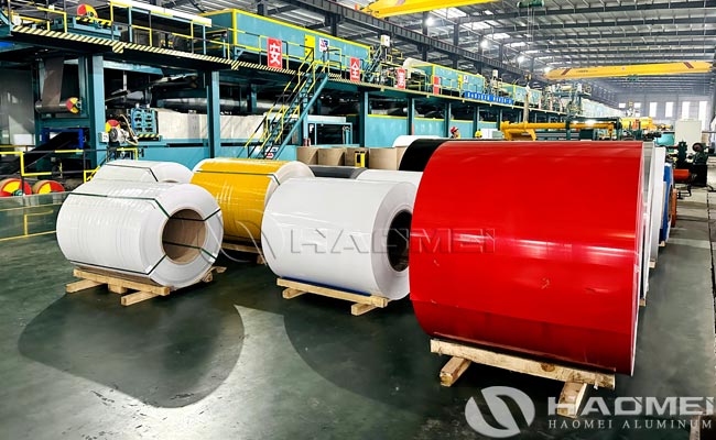 pvdf color coated aluminum coil manufacturer