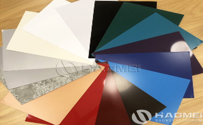 PVDF powder-coated aluminum sheets