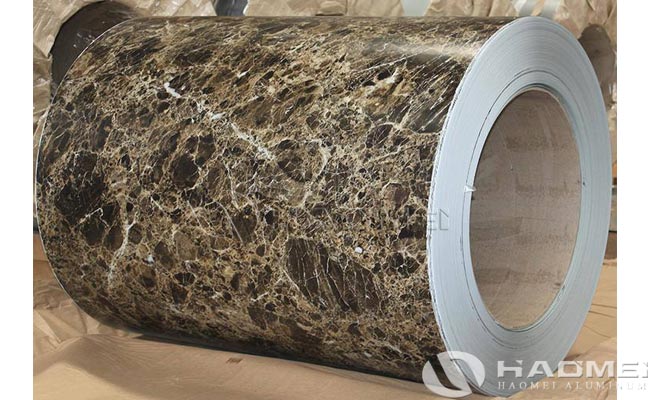 marble painted aluminum coil