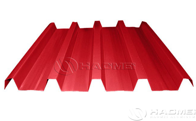 colored corrugated roofing sheets