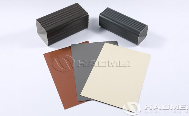 color coated aluminum coils for gutters