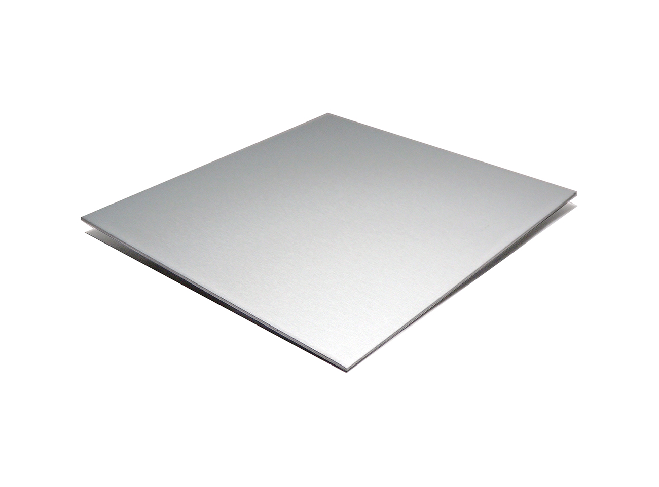 Silver anodized aluminum sheet