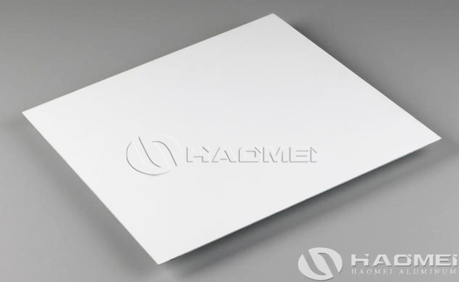 polar white aluminum sheet