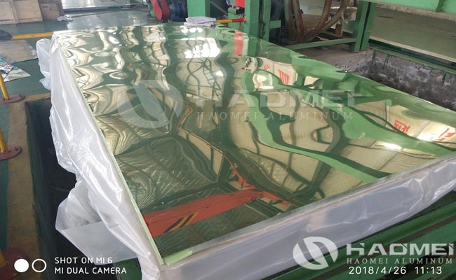 china reflective aluminum sheet